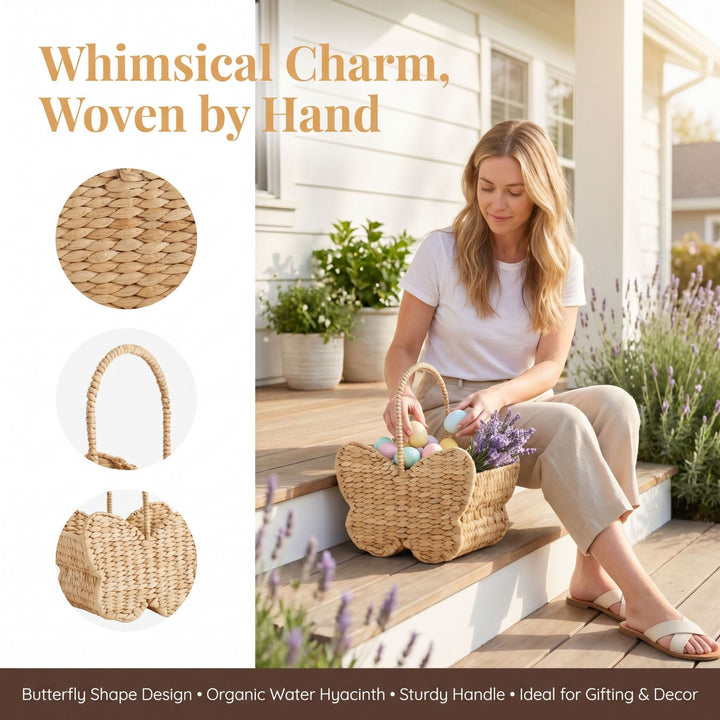 Playful basket in butterfly design Stornfield