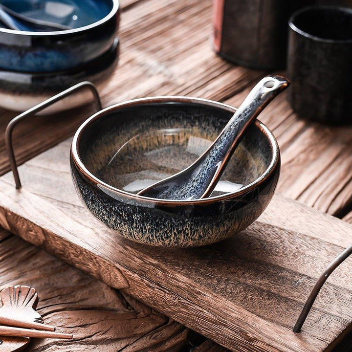 Japanese Gloss Glazed Ceramic Bowls | Stornfield