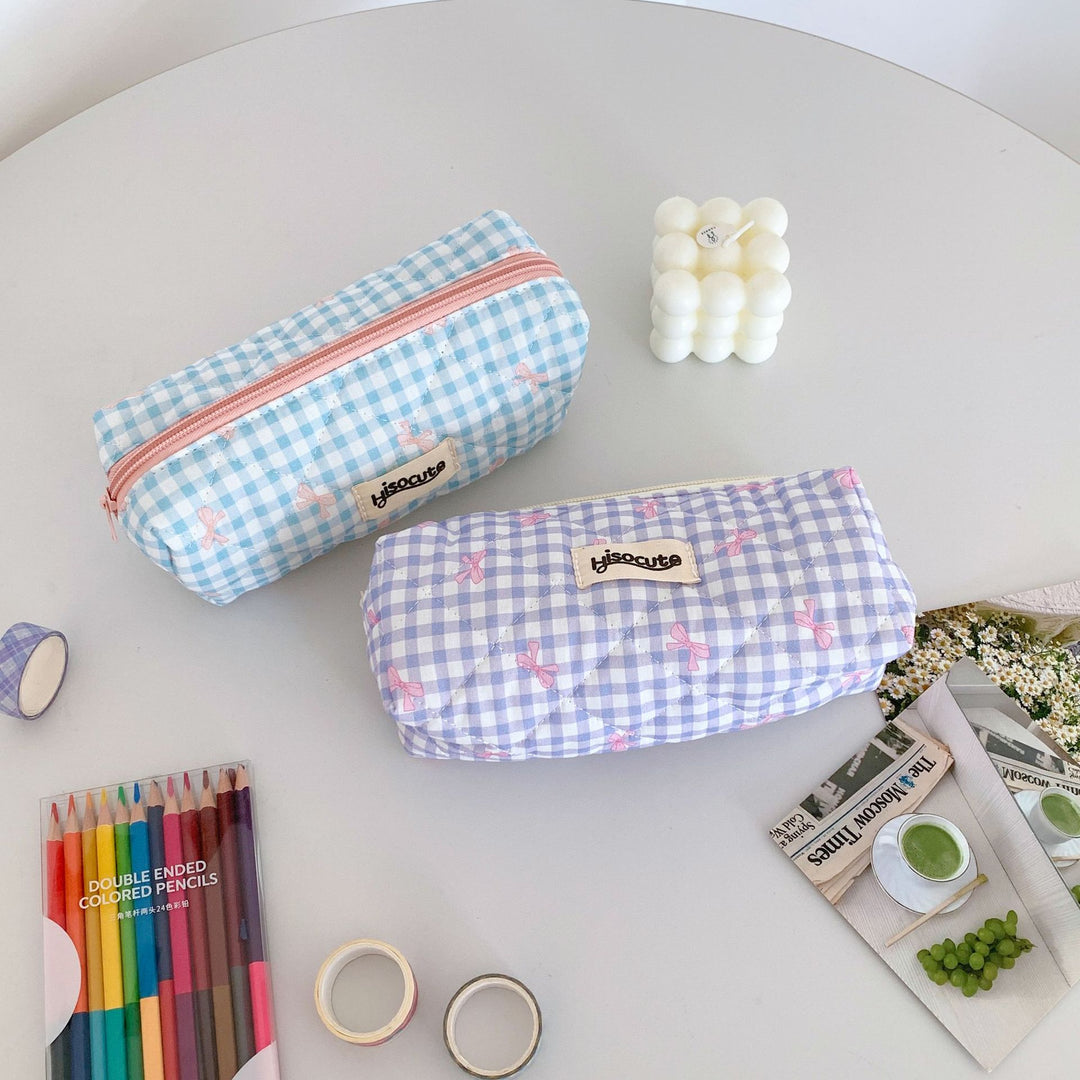 Stylish Quilted Pencil Case Stornfield