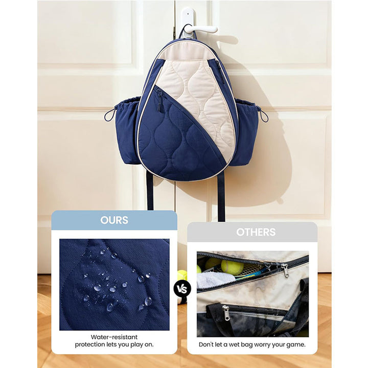 Quilted Tennis Racket Backpack Stornfield