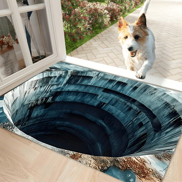 3D Well Waterfall Decorative Mat