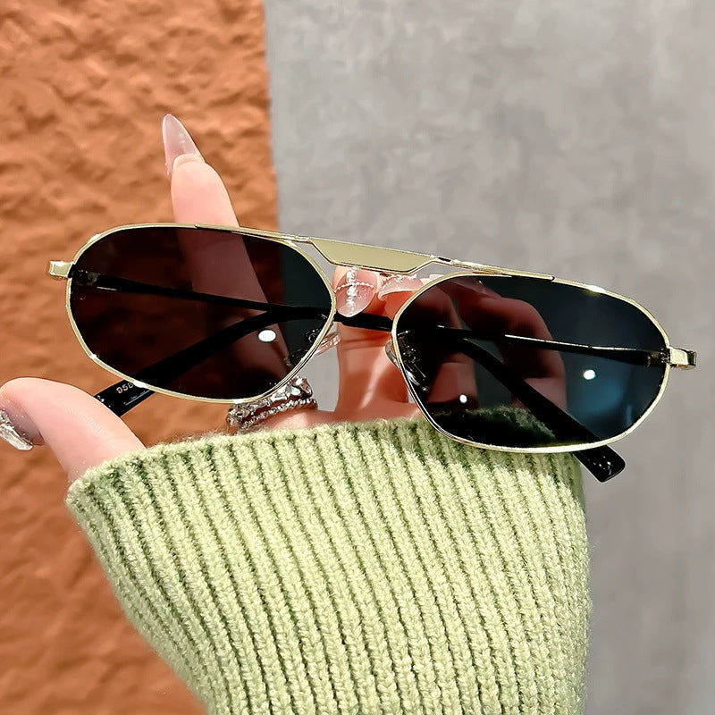 Ladies fashionable sunglasses in elegant polygon design Stornfield