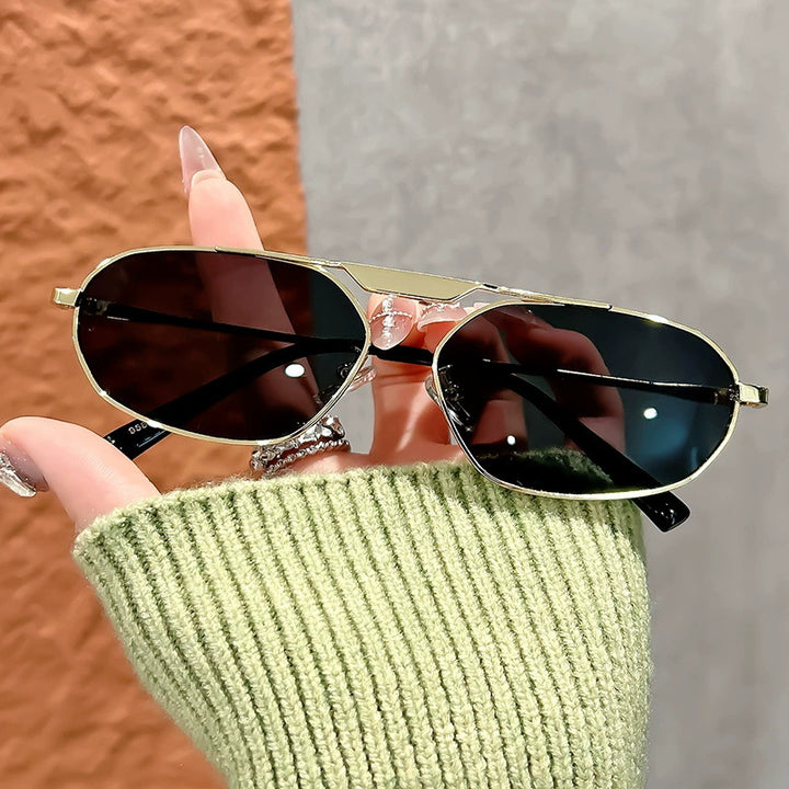Ladies fashionable sunglasses in elegant polygon design Stornfield