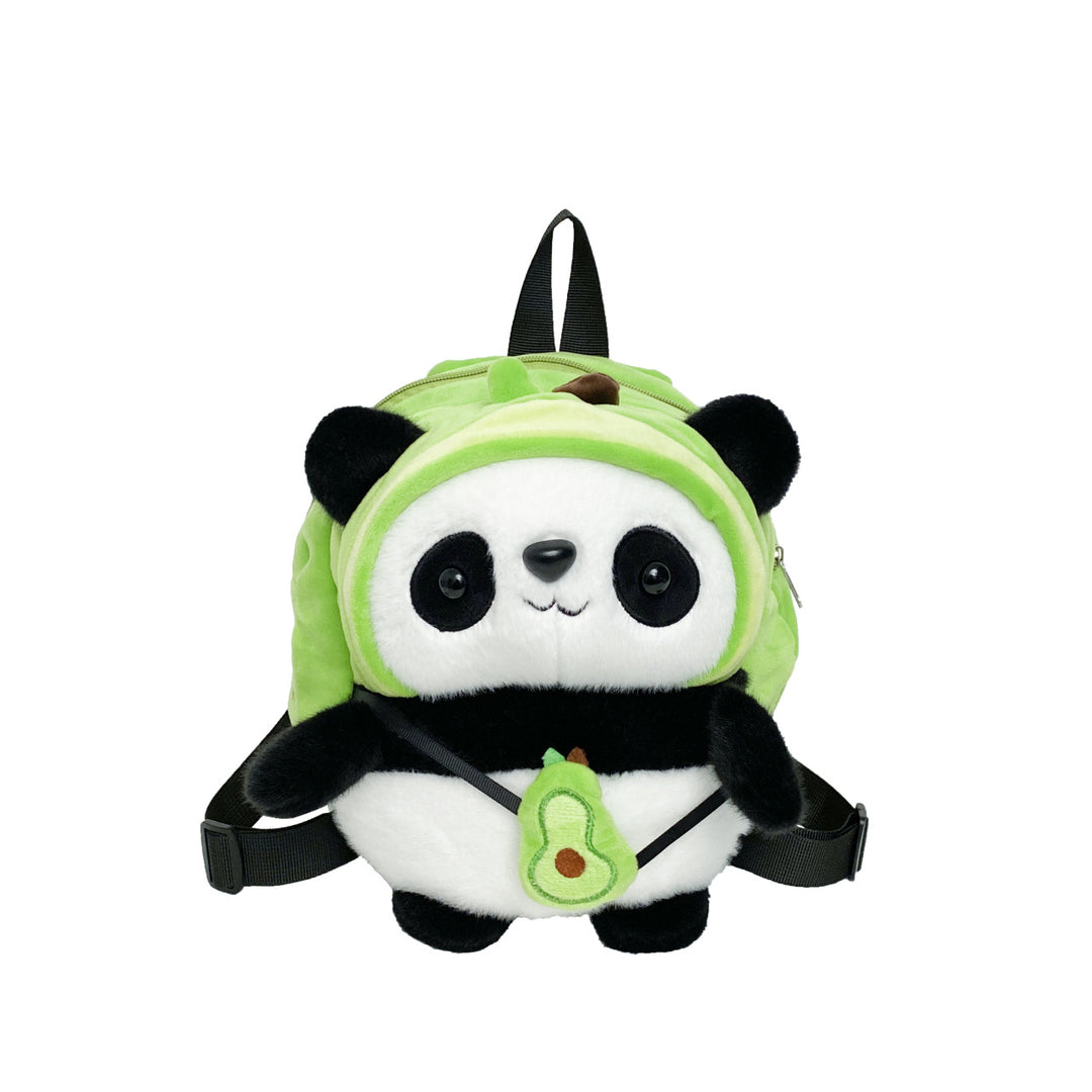 Plush backpack with panda design Stornfield