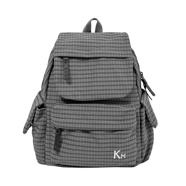Versatile Grid-Patterned Backpack Stornfield