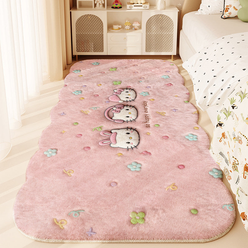 Cartoon-Themed Kids Area Rug