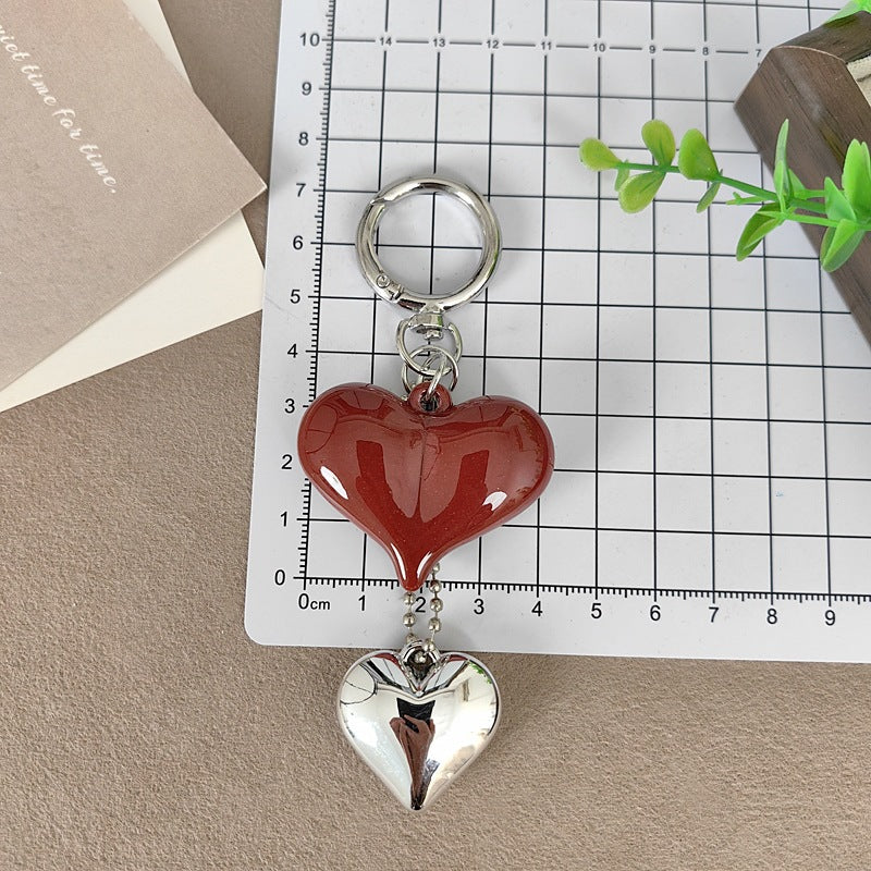 Keychain with bow and heart motif Stornfield