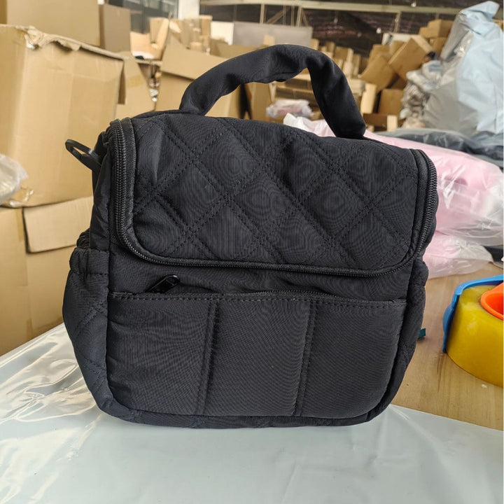 Quilted Multi-Pocket Insulated Lunch Bag Stornfield