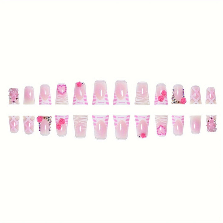 Decorative Floral Nail Art Set Stornfield