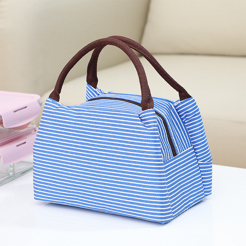 Insulated Striped Lunch Bag Stornfield