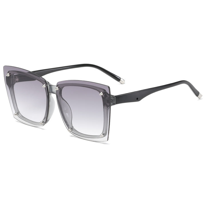 Women's statement sunglasses with stylish square frame and fashionable accents Stornfield