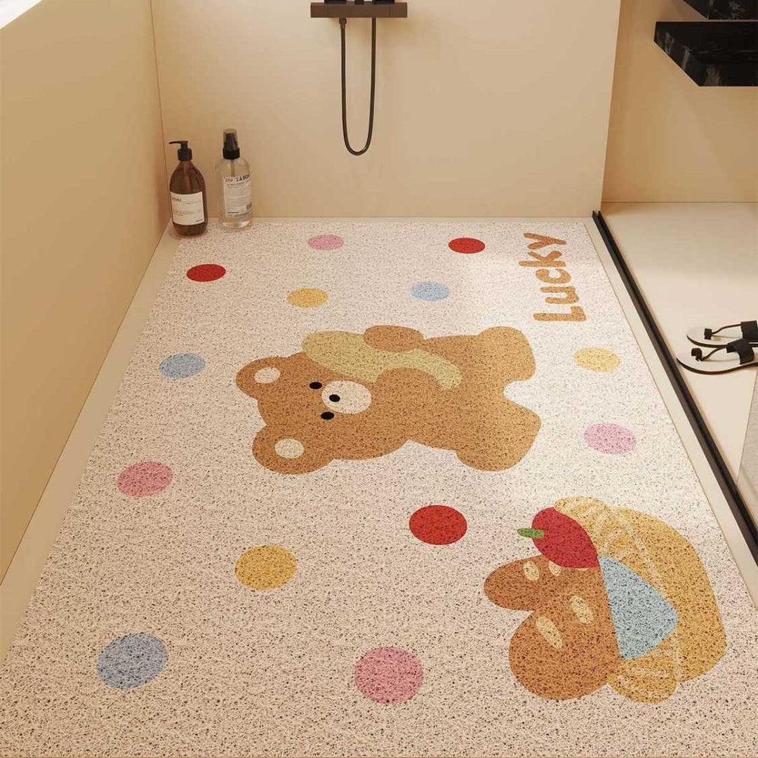 Cartoon Character Themed Bath Mat Stornfield