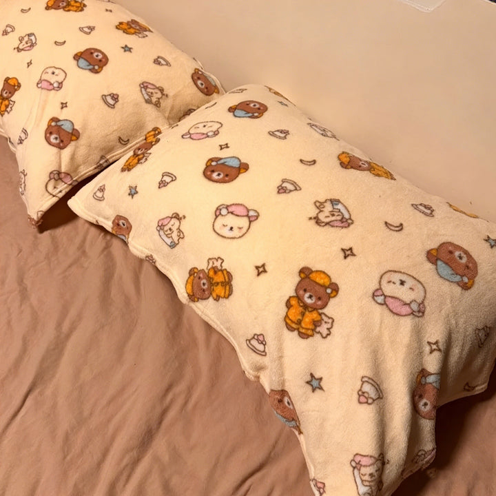 Cute Cartoon-Themed Pillowcases
