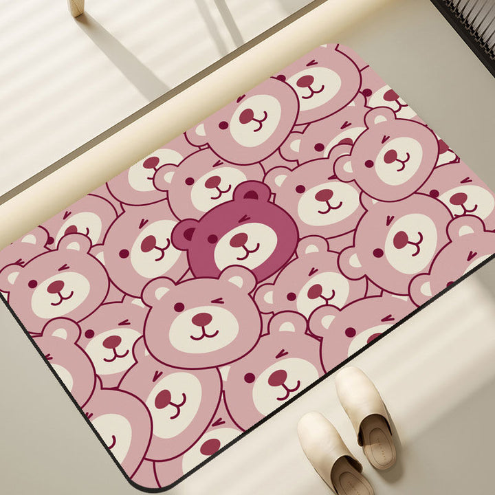 Cartoon Character Area Mat