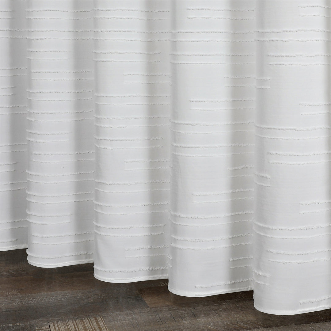 Textured Pattern Window Curtains Stornfield