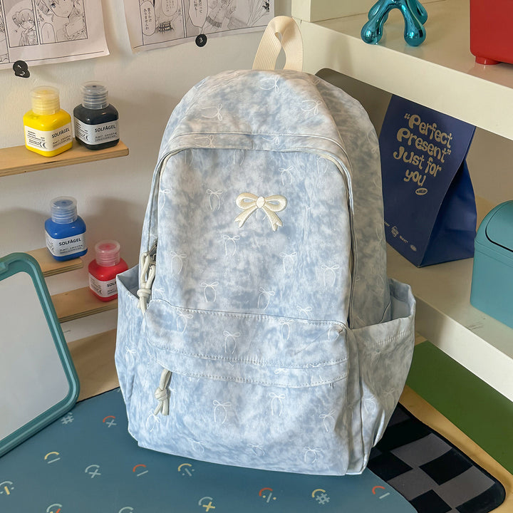 Whimsical Floral Print Casual Backpack Stornfield