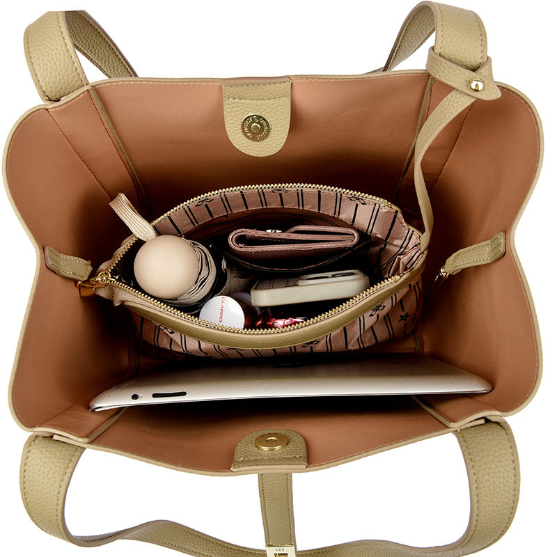 Elegant Structured Shoulder Tote Stornfield