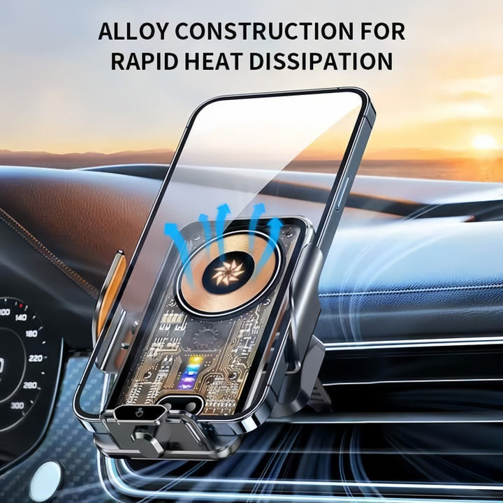 Unisex Smartphone Holder with innovative wireless charging technology Stornfield