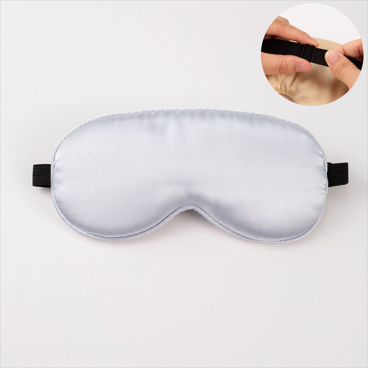 Unisex nan ergonomic sleep mask with adjustable elastic band and soft satin surface Stornfield