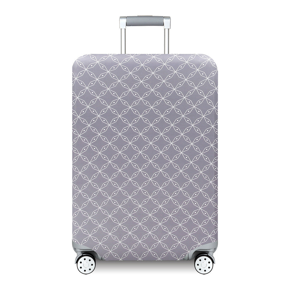 Women's Hard Shell Travel Suitcase with Custom Statement Design Stornfield