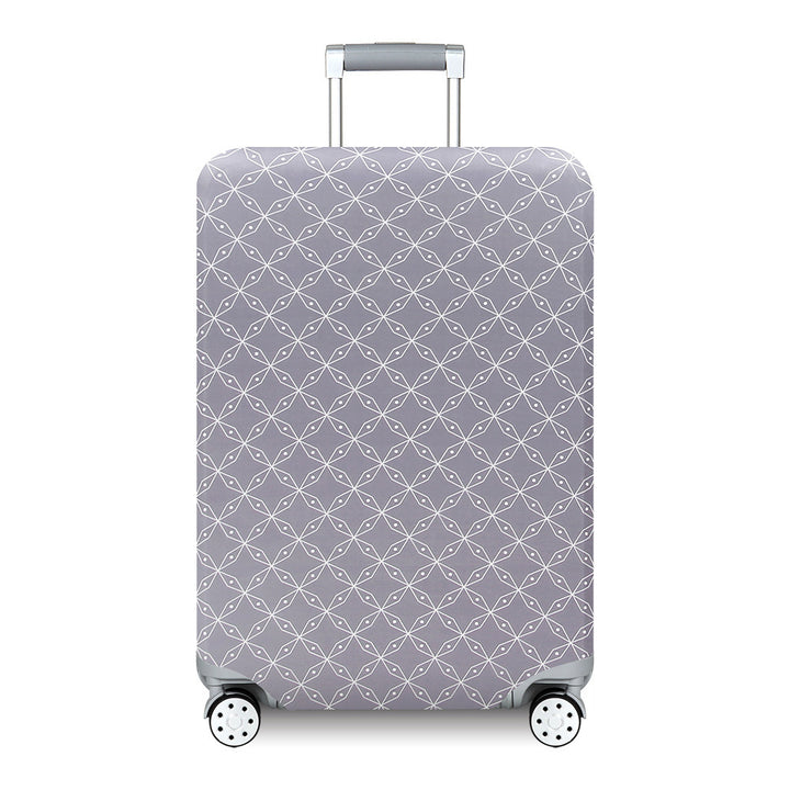 Women's Hard Shell Travel Suitcase with Custom Statement Design Stornfield