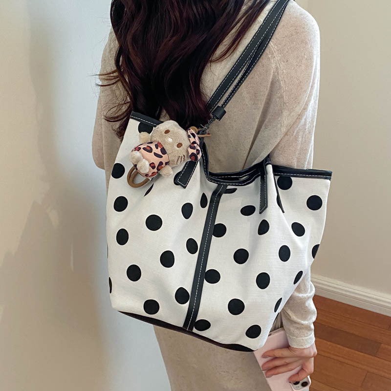 Polka Dot Tote Bag