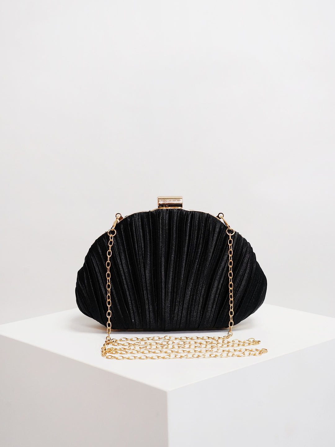 Pleated Evening Clutch