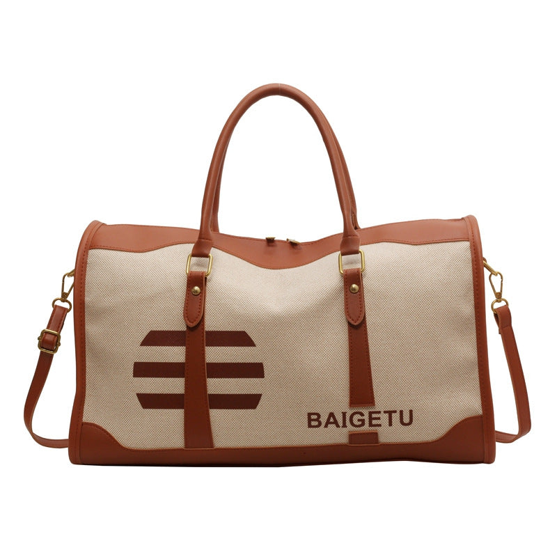 Stylish Canvas Overnight Duffel
