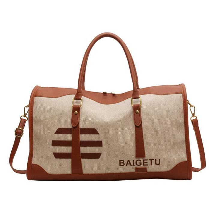 Stylish Canvas Overnight Duffel