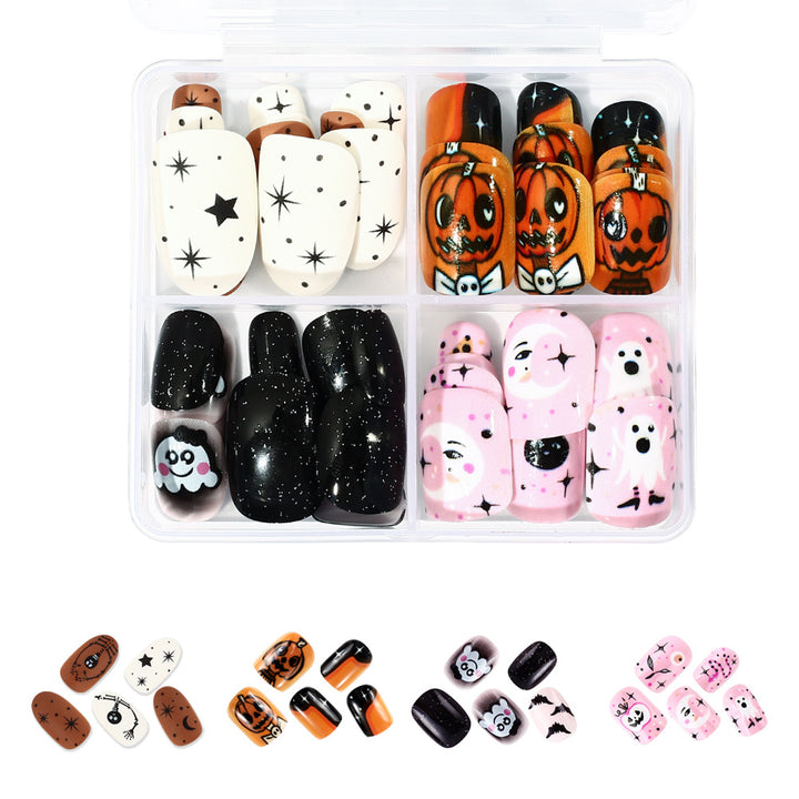 Themed Halloween Press-On Nail Art Set Stornfield