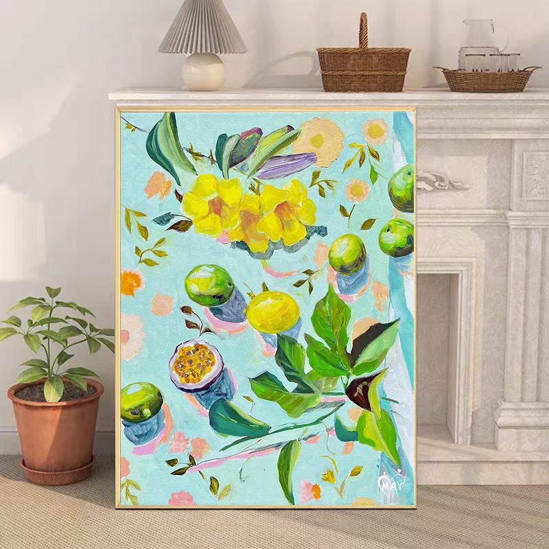 Retro-Inspired Still Life Canvas Art Print Stornfield