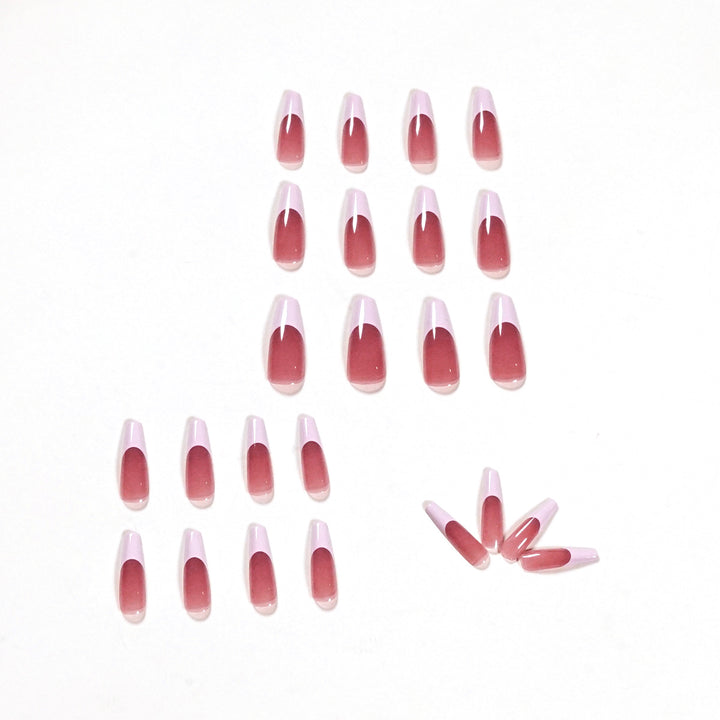 Artificial acrylic nails with elegant gradient Stornfield