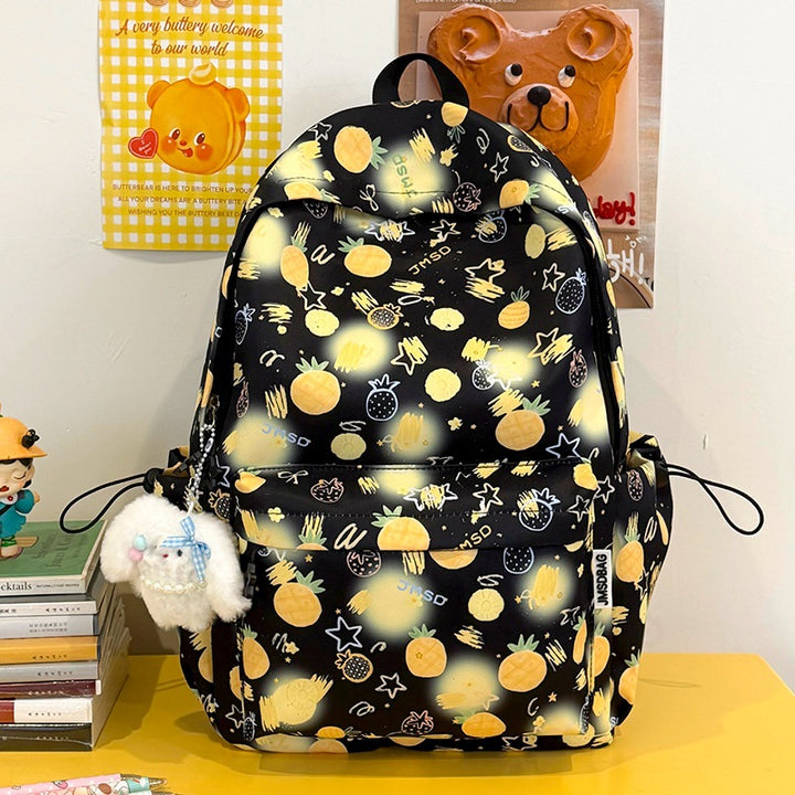 Fun Pineapple-Themed School Backpack Stornfield