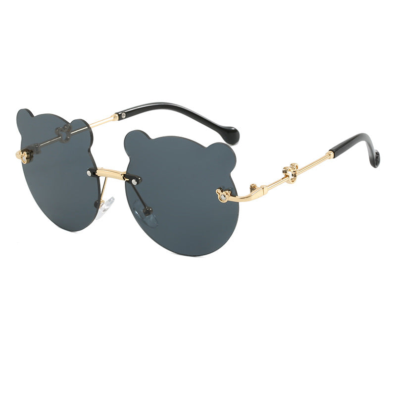 Ladies playful sunglasses with cute bear motif Stornfield