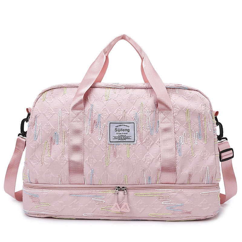 Quilted Lightweight Travel Weekender