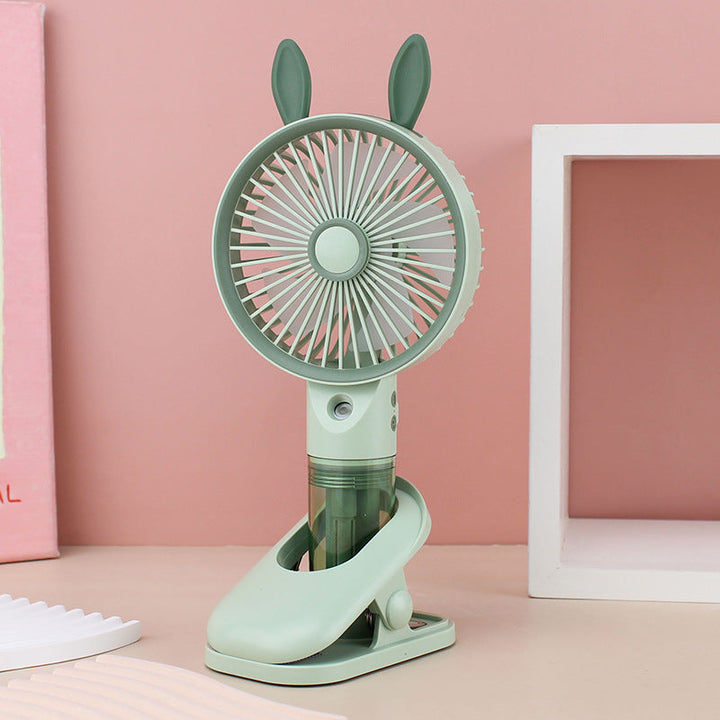Women Portable Mini Fan with Spray Function Stornfield