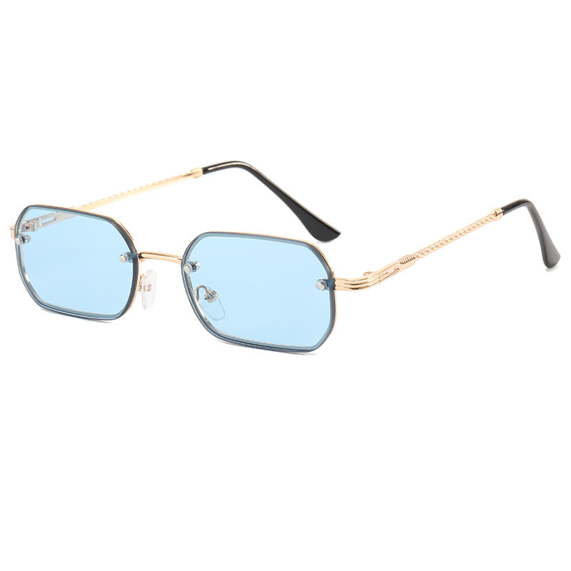 Women's stylish octagonal sunglasses with luxurious metal frame Stornfield