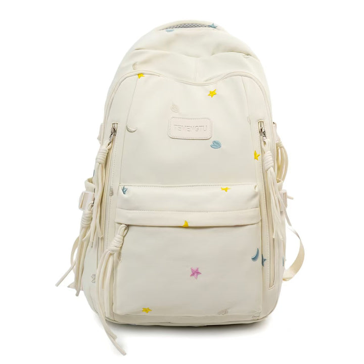 Multi-Pocket Embroidered Backpack Stornfield