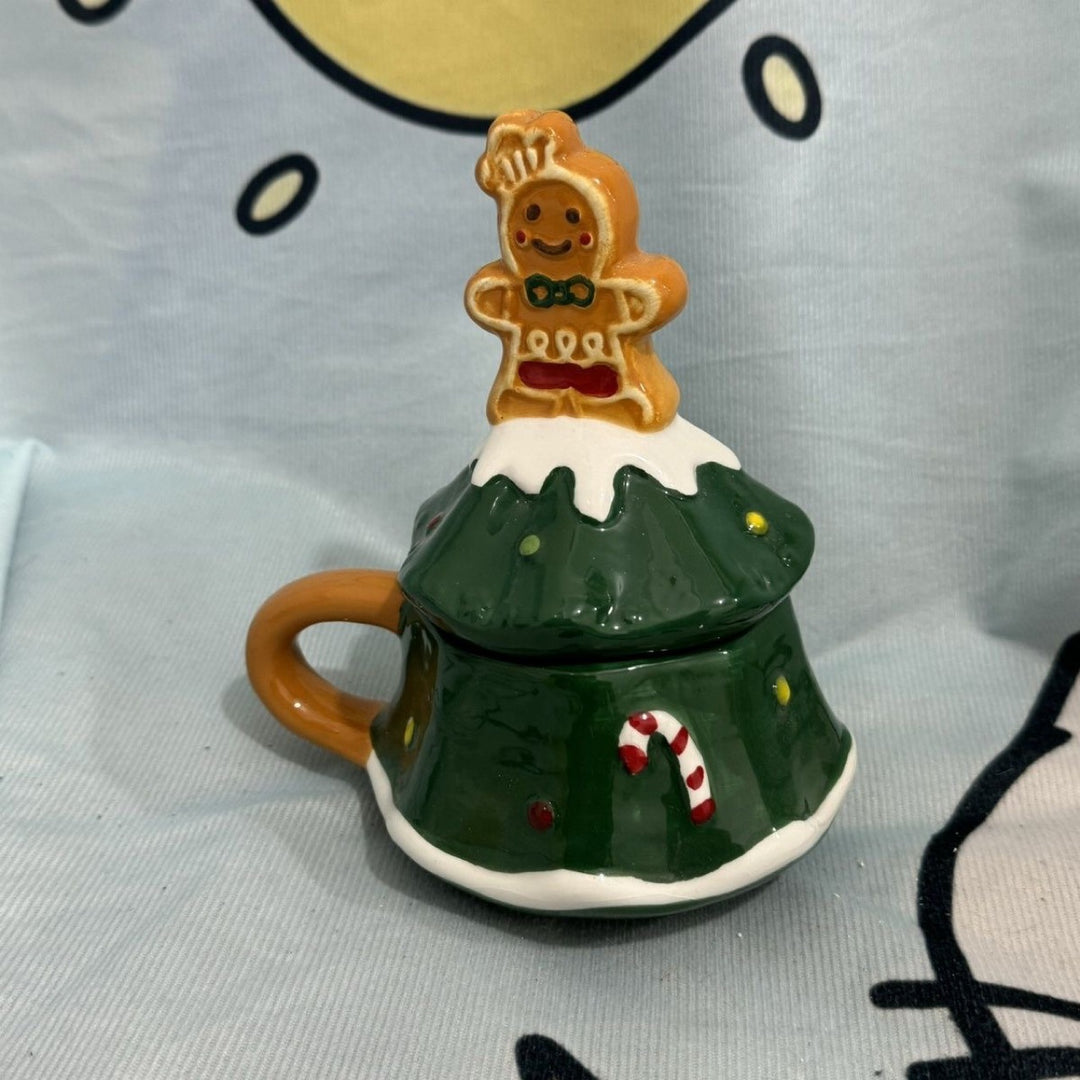 Playful coffee mug with gingerbread man Stornfield