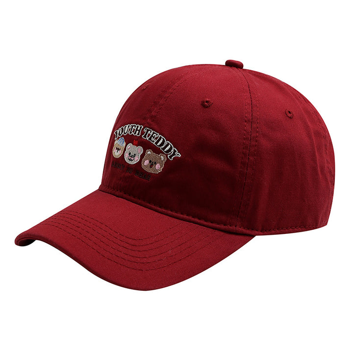 Women's Fun Embroidered Teddy Bear Baseball Cap Stornfield
