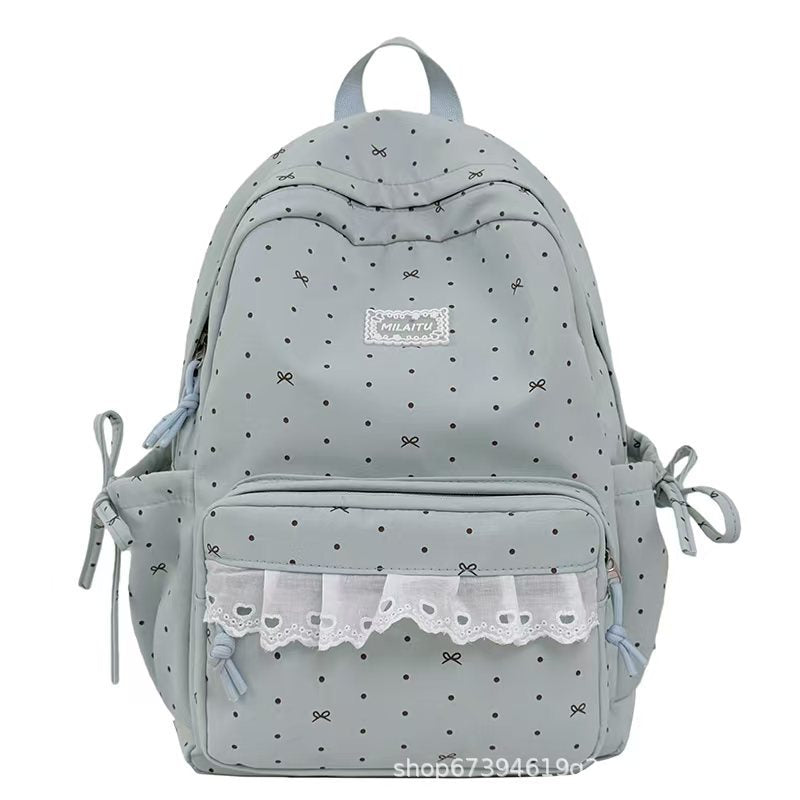 Decorative Ruffled Backpack Stornfield