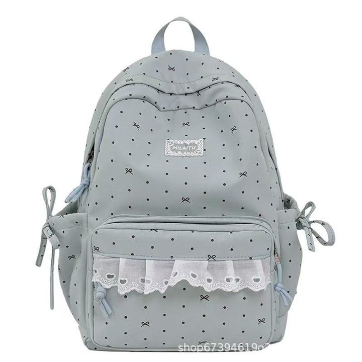 Decorative Ruffled Backpack Stornfield