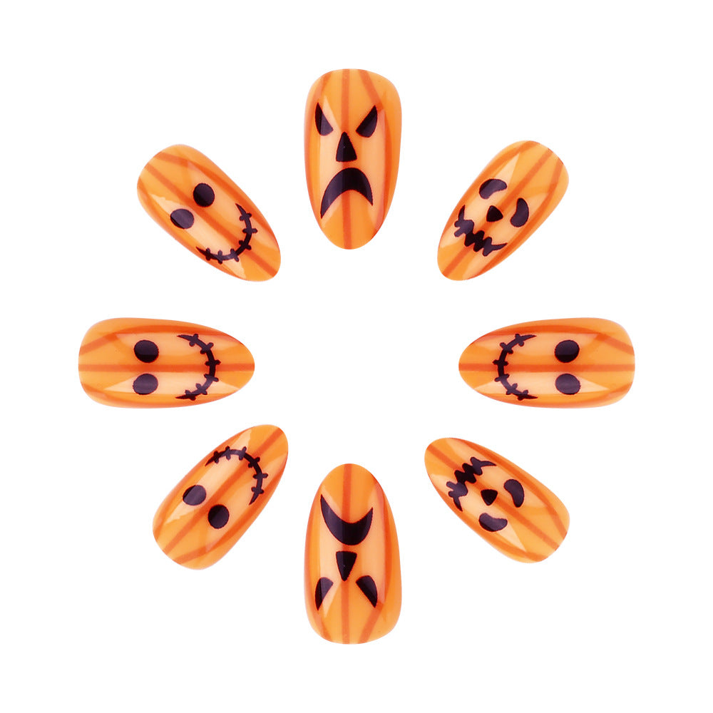 Halloween-Themed Press-On Nail Set Stornfield