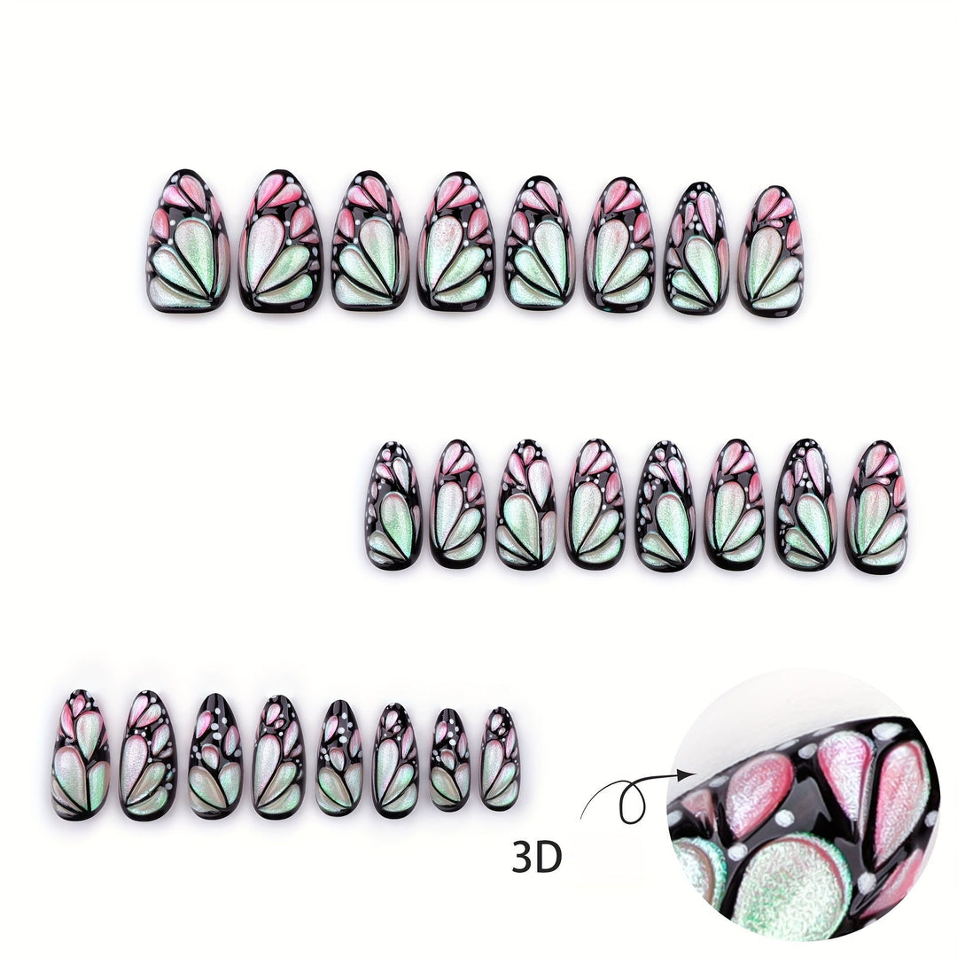 Artistic Butterfly Nail Art Stornfield
