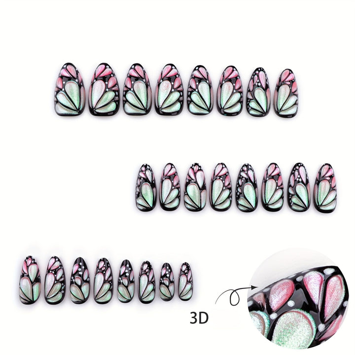 Artistic Butterfly Nail Art Stornfield