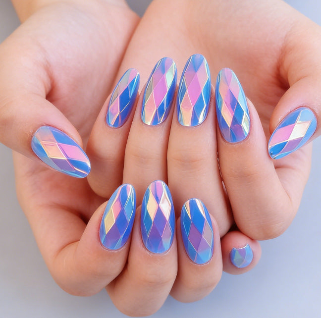 Diamond Pattern Nail Art Set Stornfield