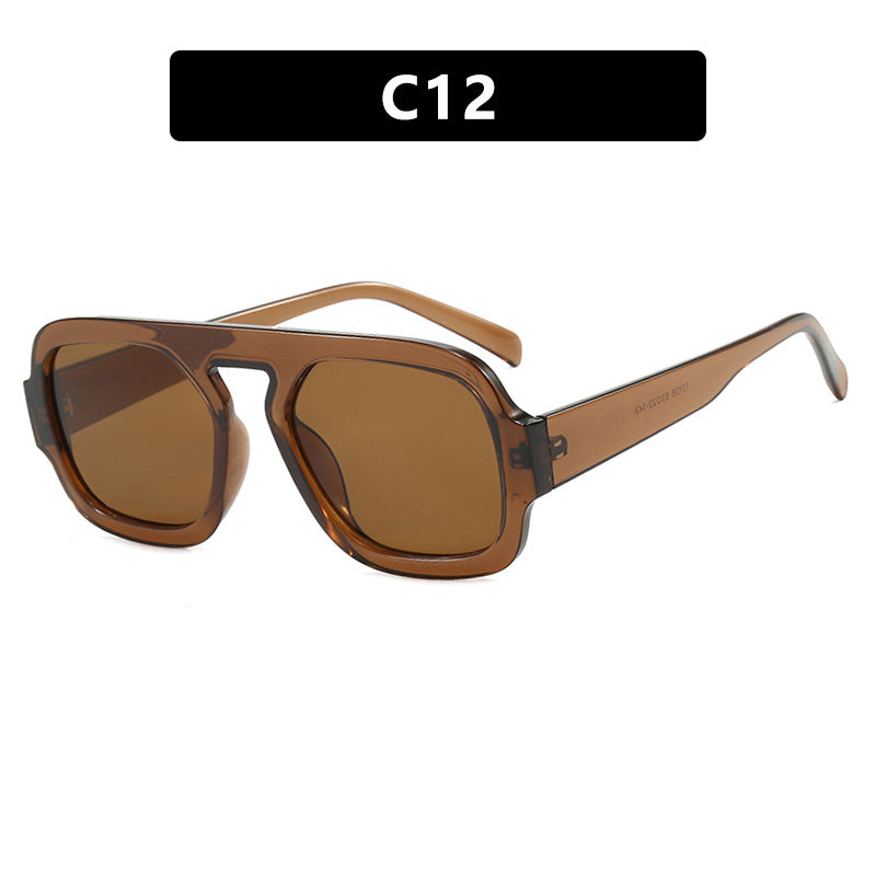 Women's trendy sunglasses with distinct angular design and UV protection Stornfield