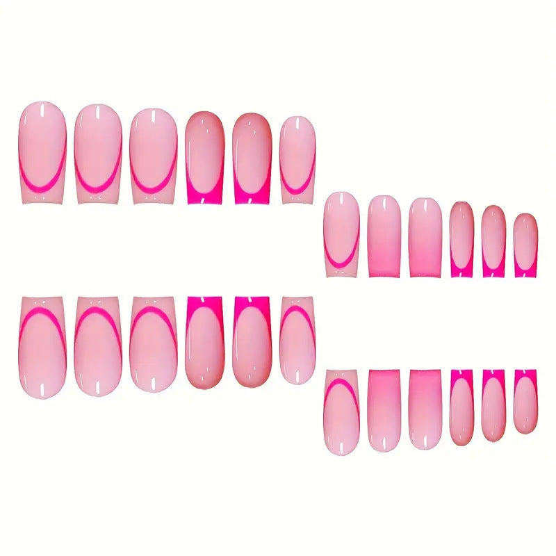 Stylish Acrylic Press-On Nail Set Stornfield