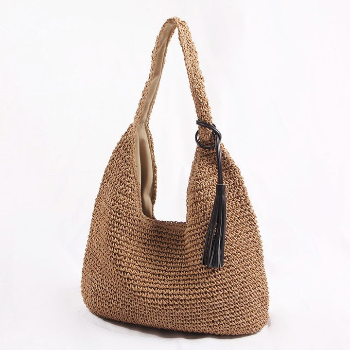 Handcrafted and Stylish Shoulder Bag with Decorative Tassel Detail Stornfield