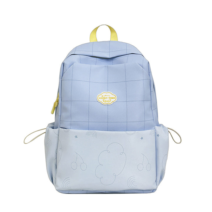 Playful Patterned School Backpack Stornfield
